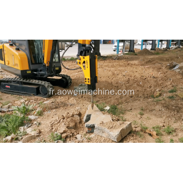 Mini excavatrice bon marché chinoise excavatrice sur chenilles de 2,5 tonnes AW25 2500KGS